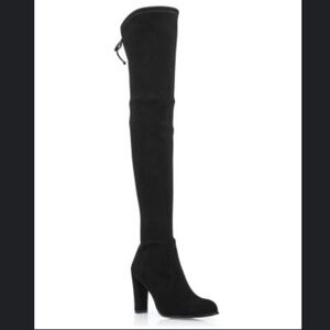 Stuart Weitzman Suede Highland Over The Knee Boots